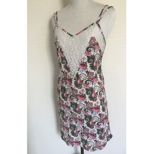 Strappy Plunging V Slip